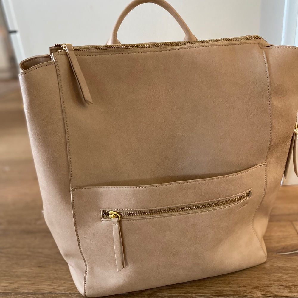 Fawn + Nordstrom square Diaper bag